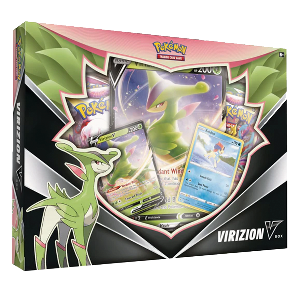 Caja de Virizion V Español Pokémon 2022