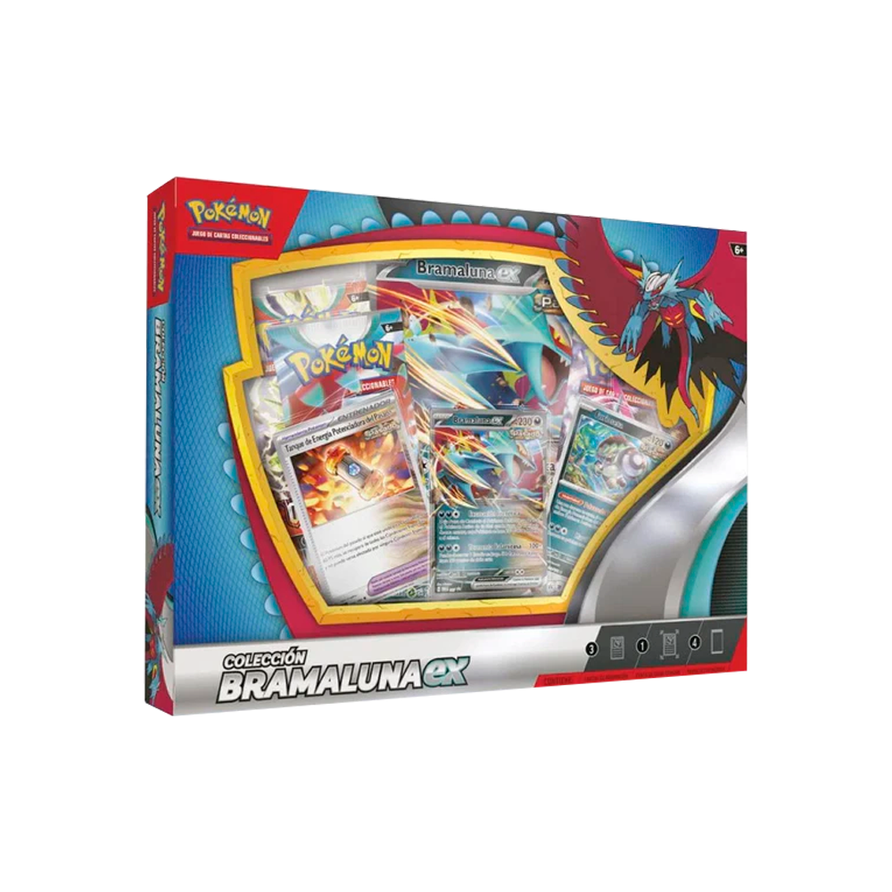Caja Bramaluna Ex Español Pokémon 2023