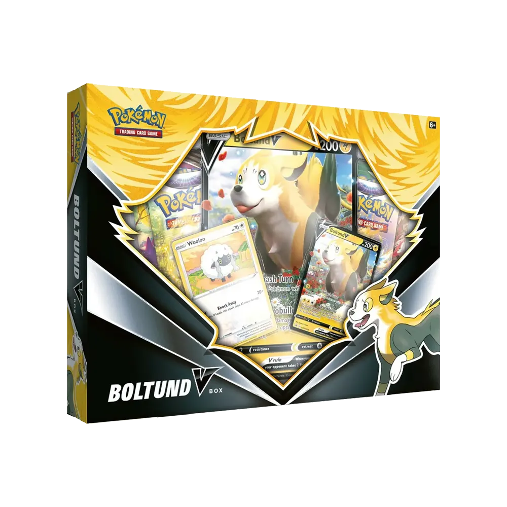 Caja de Boltund V Inglés Pokémon
