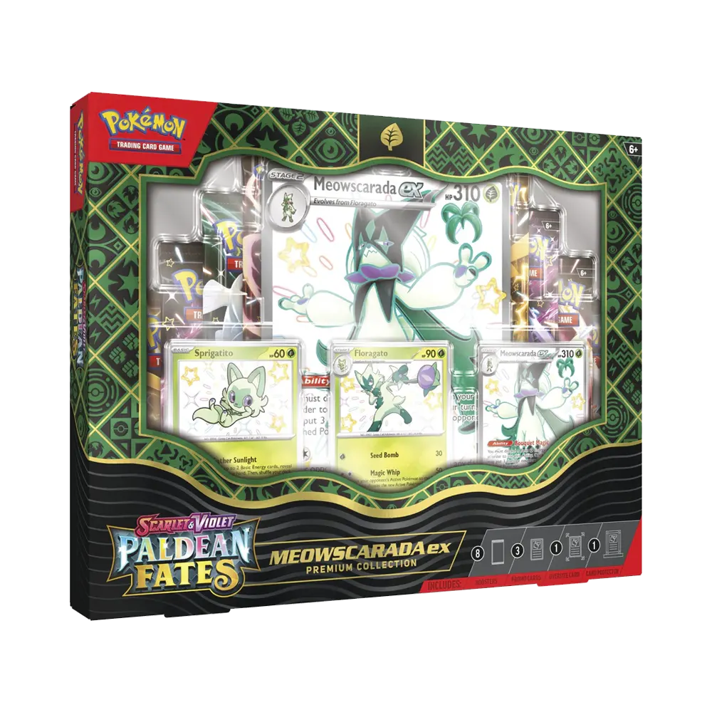 Caja Meowscarada Ex Destinos de Paldea Español Pokémon 2024