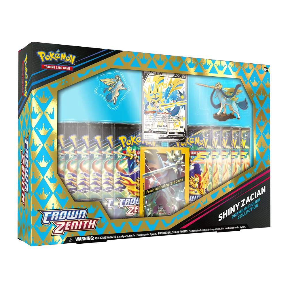 Caja de Zacian Cenit Supremo Español Pokémon 2023