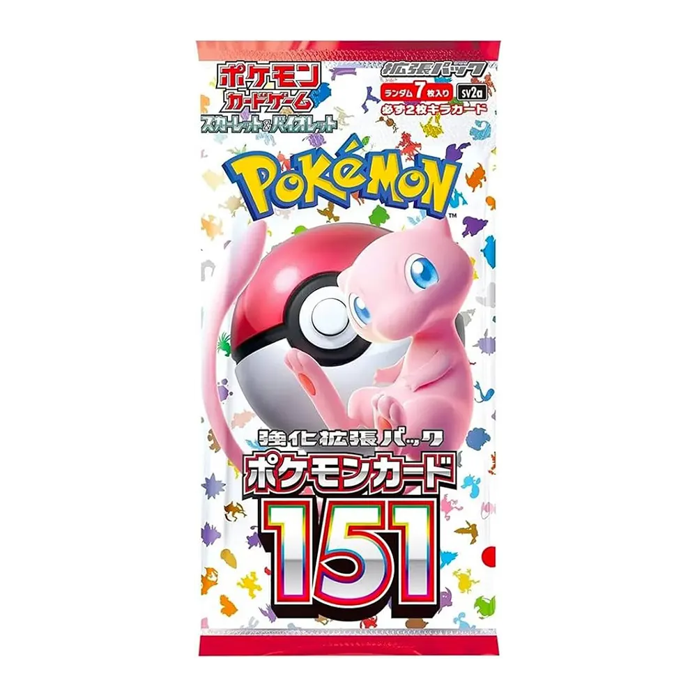 Sobre Pokémon 151 Japonés 2024