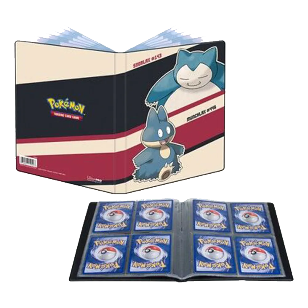 Album Snorlax Ultra Pro 4 Bolsillos Álbum de Snorlax 4 bolsillos Pokémon