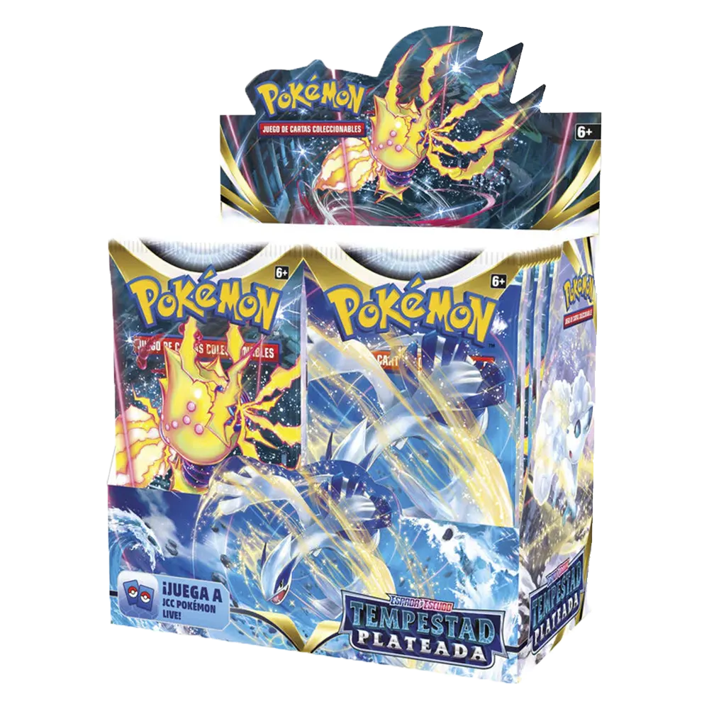 Caja Tempestad Plateada 36 sobres Castellano Pokémon 2022