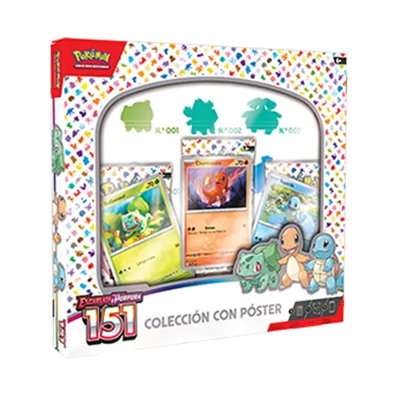 Caja Póster 151 Español Pokémon 2023