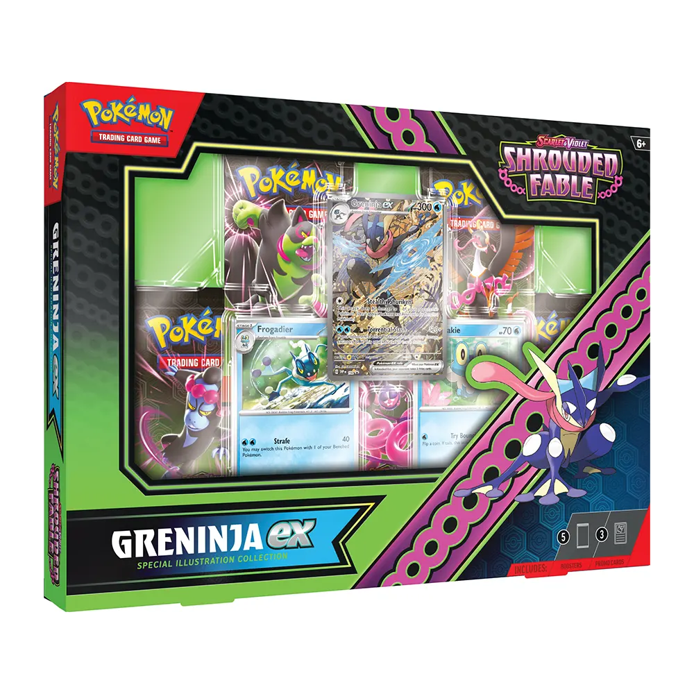 Caja Greninja Ex Fábula Sombría Inglés