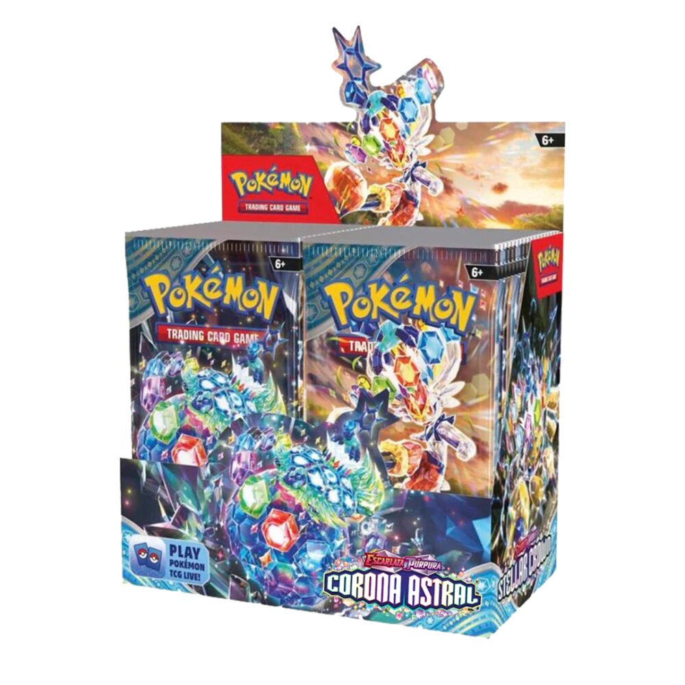 Booster Box Corona Astral Español Pokémon 2024