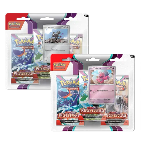 Paldea Evolved Blister 3 Sobres Inglés