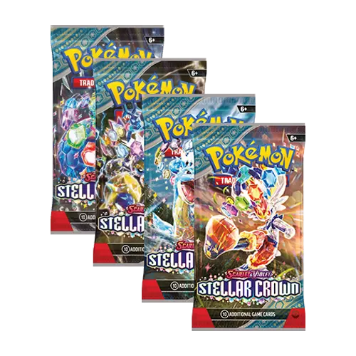 Sobre de Stellar Crown Ingles Pokémon 2024