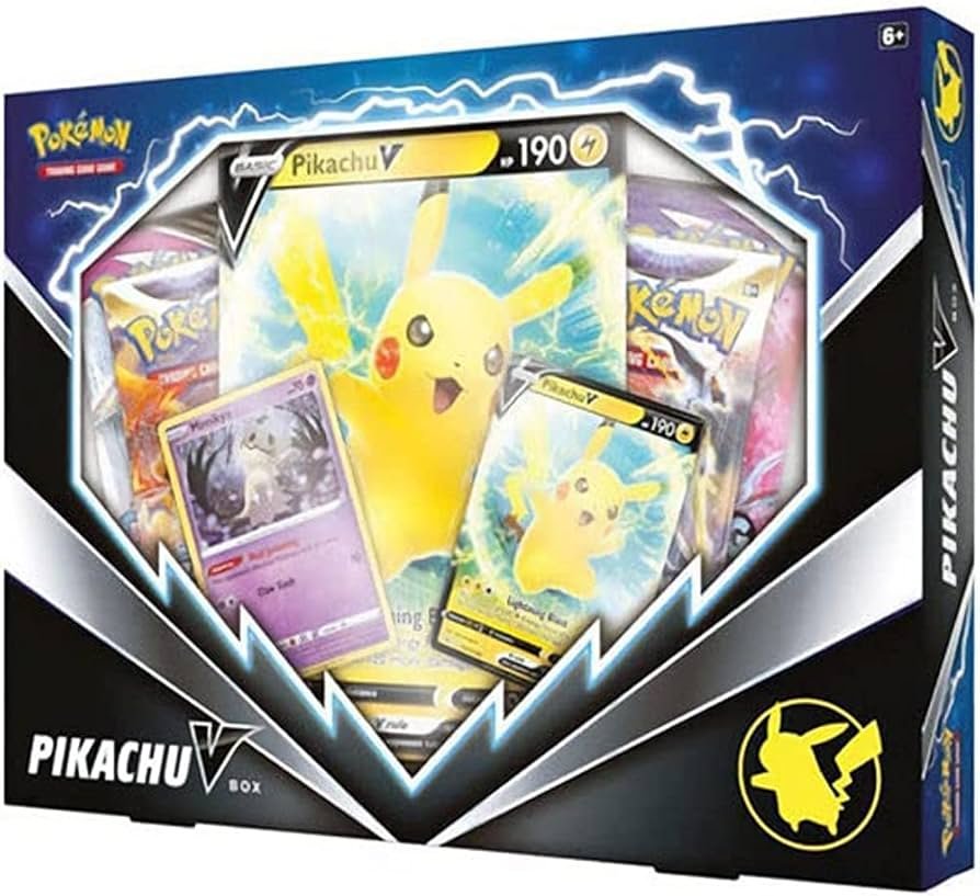 Caja de Pikachu V Box