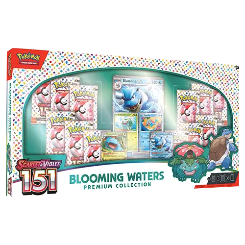 Blooming Waters Premium Collection Pokemon 151 Inglés