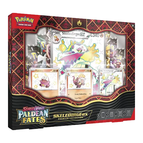 Caja Skeledirge Ex Destinos de Paldea Español Pokémon 2024
