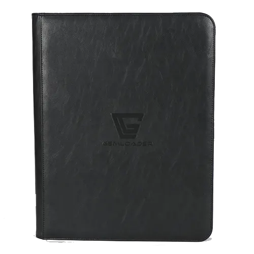Álbum para toploaders Gemloader — 216 bolsillos, vista frontal