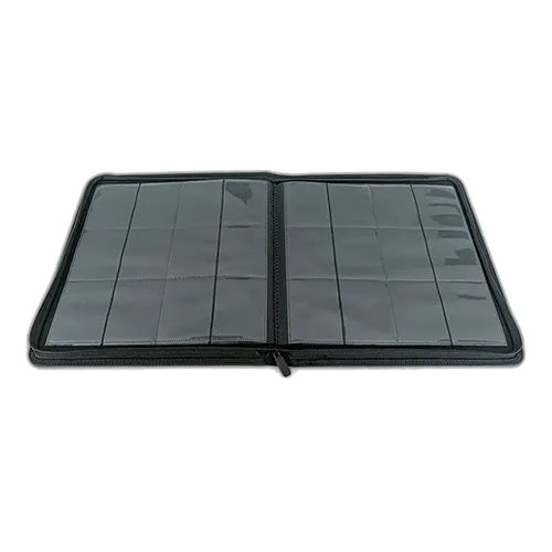 album 480 negro 3 Álbum Para Cartas 480 bolsillos con Cremallera 20 páginas