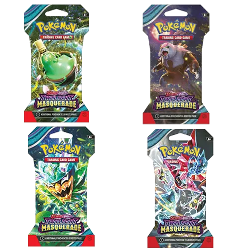 Blister Sobre Mascarada Crepuscular Español Pokemon 2024