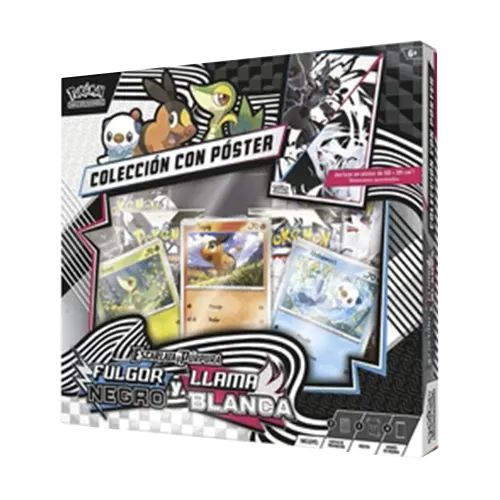 poster blanco y negro