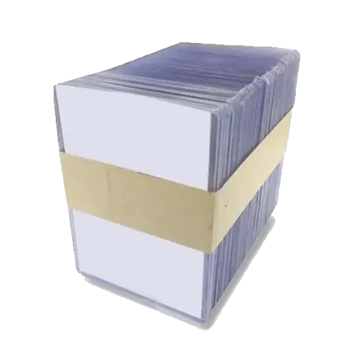 Pack 100 toploader clear regular 3x4