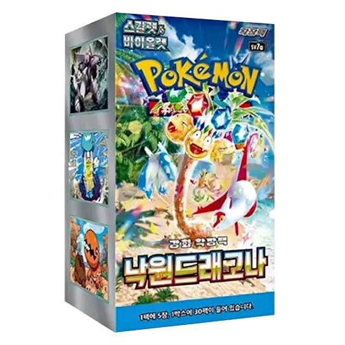 caja paradise dragona coreano Caja de Paradise Dragona Coreano 30 Sobres Pokémon