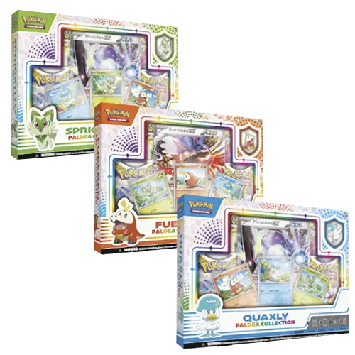 cajas paldea collection español