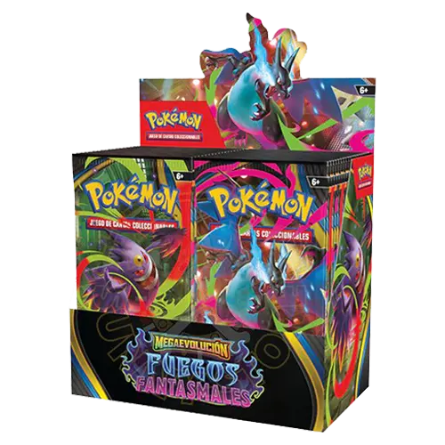 caja 36 sobres fuegos fantasmales