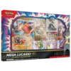 caja figura mega lucario ingles