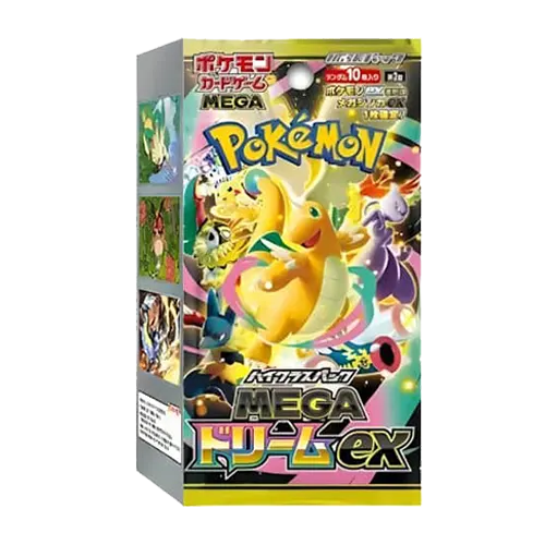 mega dream ex booster japonesa