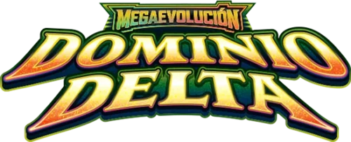 Logo de la expansión Pokémon Megaevolución Dominio Delta en español